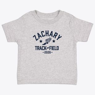 Zachary Junior Broncos Track and Field Toddler T-Shirt