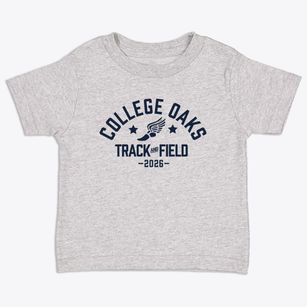 College Oaks Elementary School Track and Field Toddler T-Shirt