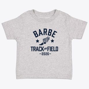 Barbe Elementary School Track and Field Toddler T-Shirt