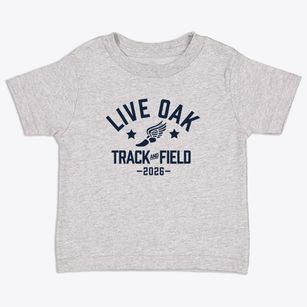 Live Oak Elementary School Track and Field Toddler T-Shirt