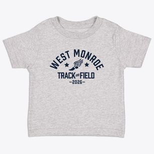 West Monroe Junior High School Track and Field Toddler T-Shirt