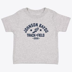 Johnson Bayou School Track and Field Toddler T-Shirt