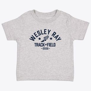 Wesley Ray Elementary School Track and Field Toddler T-Shirt