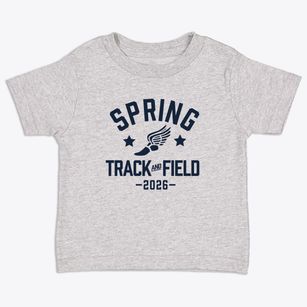 Spring Bilingual Montessori Academy Track and Field Toddler T-Shirt