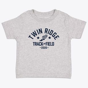 Twin Ridge Elementary School Track and Field Toddler T-Shirt