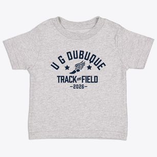 U G Dubuque Elementary School Track and Field Toddler T-Shirt