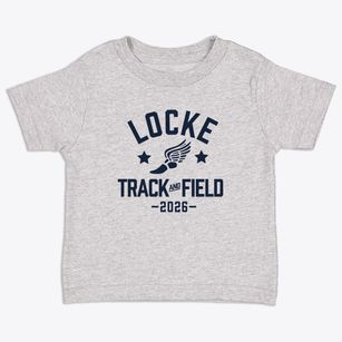 Locke Middle School Track and Field Toddler T-Shirt