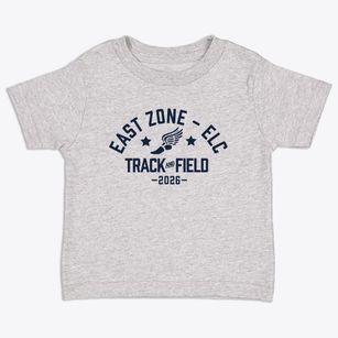 East Zone - Elc Track and Field Toddler T-Shirt