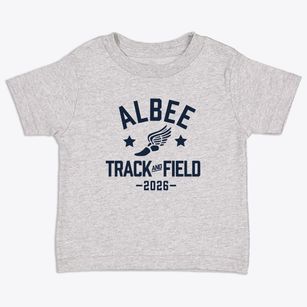 Albee Elementary School Track and Field Toddler T-Shirt