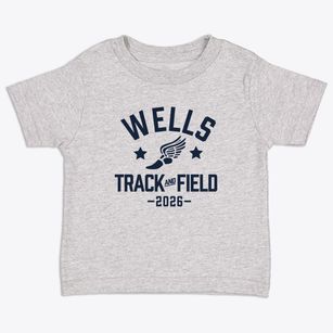 Wells Elementary School Track and Field Toddler T-Shirt