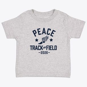 Peace Lutheran School Track and Field Toddler T-Shirt