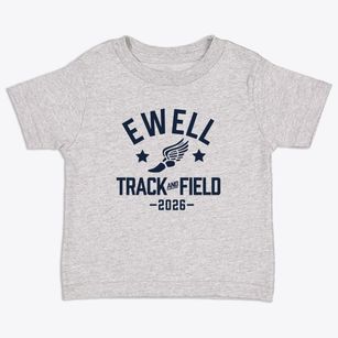 Ewell Elementary School Track and Field Toddler T-Shirt