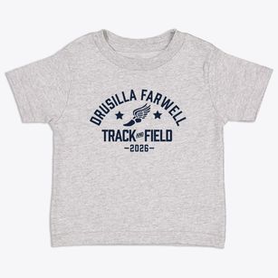 Drusilla Farwell Middle School Track and Field Toddler T-Shirt