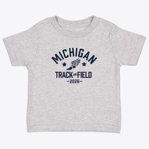 Michigan Inhome Teaching Track and Field Toddler T-Shirt