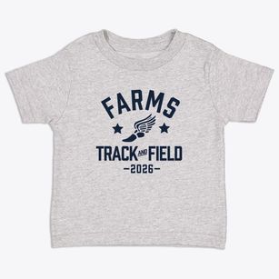 Farms Middle School Track and Field Toddler T-Shirt