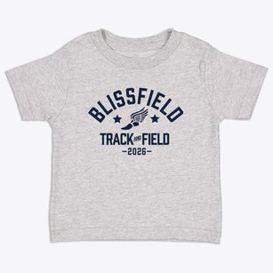 Blissfield Middle School Track and Field Toddler T-Shirt