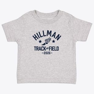 Hillman Elementary School Track and Field Toddler T-Shirt