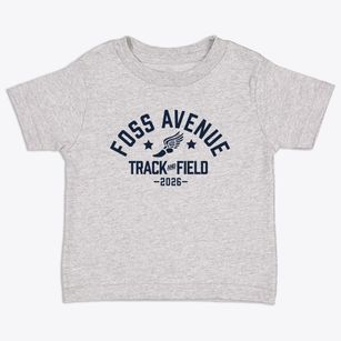 Foss Avenue Christian School Track and Field Toddler T-Shirt
