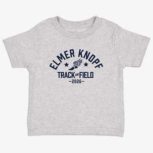 Elmer A Knopf Learning Center Track and Field Toddler T-Shirt
