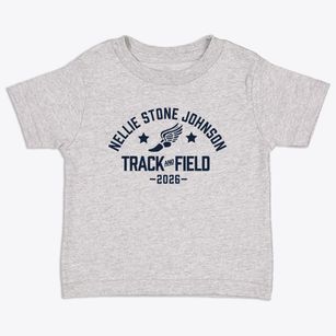 Nellie Stone Johnson Elementary School Track and Field Toddler T-Shirt