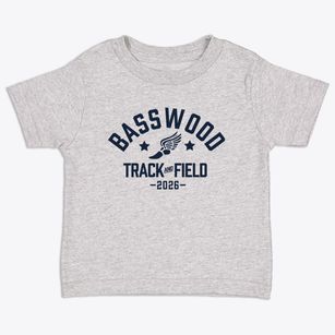 Basswood Elementary School Track and Field Toddler T-Shirt