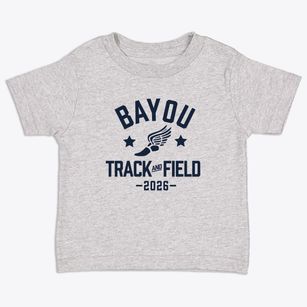 Bayou Academy Track and Field Toddler T-Shirt