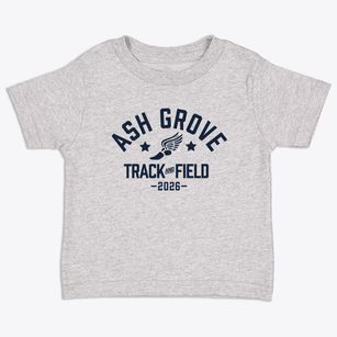 Ash Grove R-iv Elementary School Track and Field Toddler T-Shirt