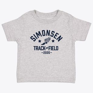 Simonsen 9th Grade Center Track and Field Toddler T-Shirt