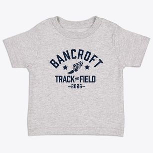 Bancroft Elementary School Track and Field Toddler T-Shirt