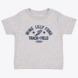 Wing & Lilly Fong Elementary School Track and Field Toddler T-Shirt