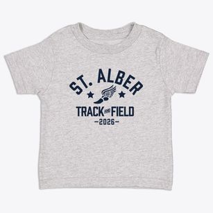 St Albert The Great Parish Track and Field Toddler T-Shirt