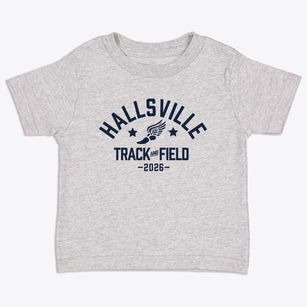 Hallsville Elementary School Track and Field Toddler T-Shirt