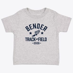 Bender Memorial Academy Track and Field Toddler T-Shirt