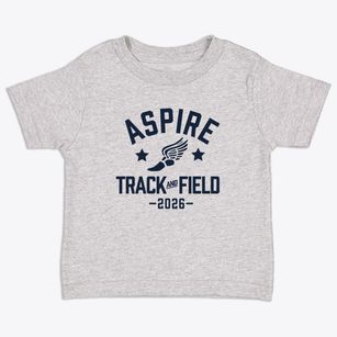 Aspire College Preparatory Academy Track and Field Toddler T-Shirt
