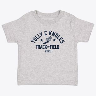 Tully C Knoles School Track and Field Toddler T-Shirt