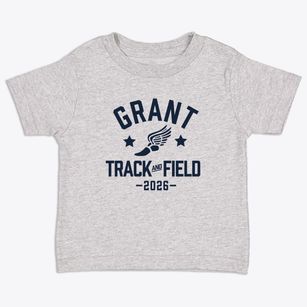 Grant Middle School Track and Field Toddler T-Shirt