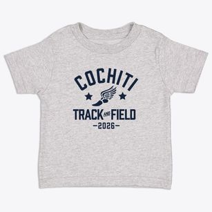 Cochiti Elementary School Track and Field Toddler T-Shirt