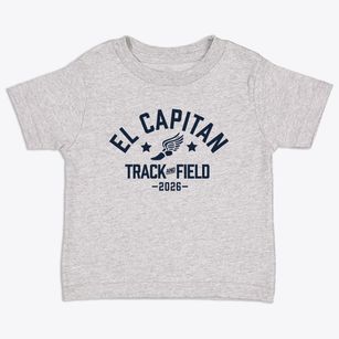 El Capitan Elementary School Track and Field Toddler T-Shirt