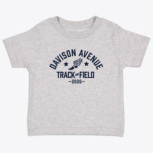 Davison Avenue Elementary School Track and Field Toddler T-Shirt