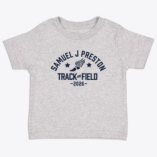 Samuel J Preston Elementary School Track and Field Toddler T-Shirt