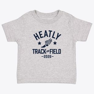 Heatly School Track and Field Toddler T-Shirt