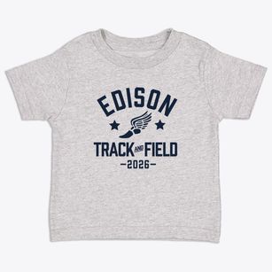 Thomas A. Edison Voc. & Tech. High School Track and Field Toddler T-Shirt