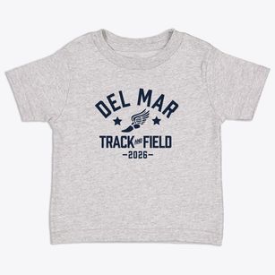 Del Mar Elementary School Track and Field Toddler T-Shirt