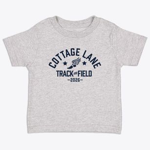 Cottage Lane School Track and Field Toddler T-Shirt