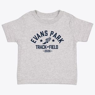 Evans Park Elementary School Track and Field Toddler T-Shirt