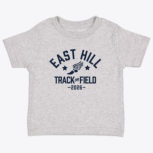 East Hill Elementary School Track and Field Toddler T-Shirt