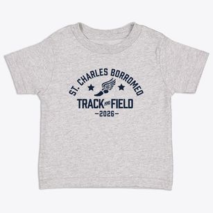 Saint Charles Borromeo School Track and Field Toddler T-Shirt