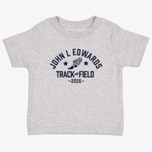 John L Edwards Elementary School Track and Field Toddler T-Shirt