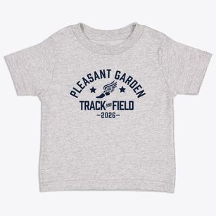 Pleasant Garden Elementary School Track and Field Toddler T-Shirt