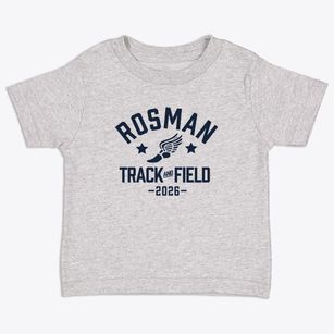 Rosman Elementary School Track and Field Toddler T-Shirt